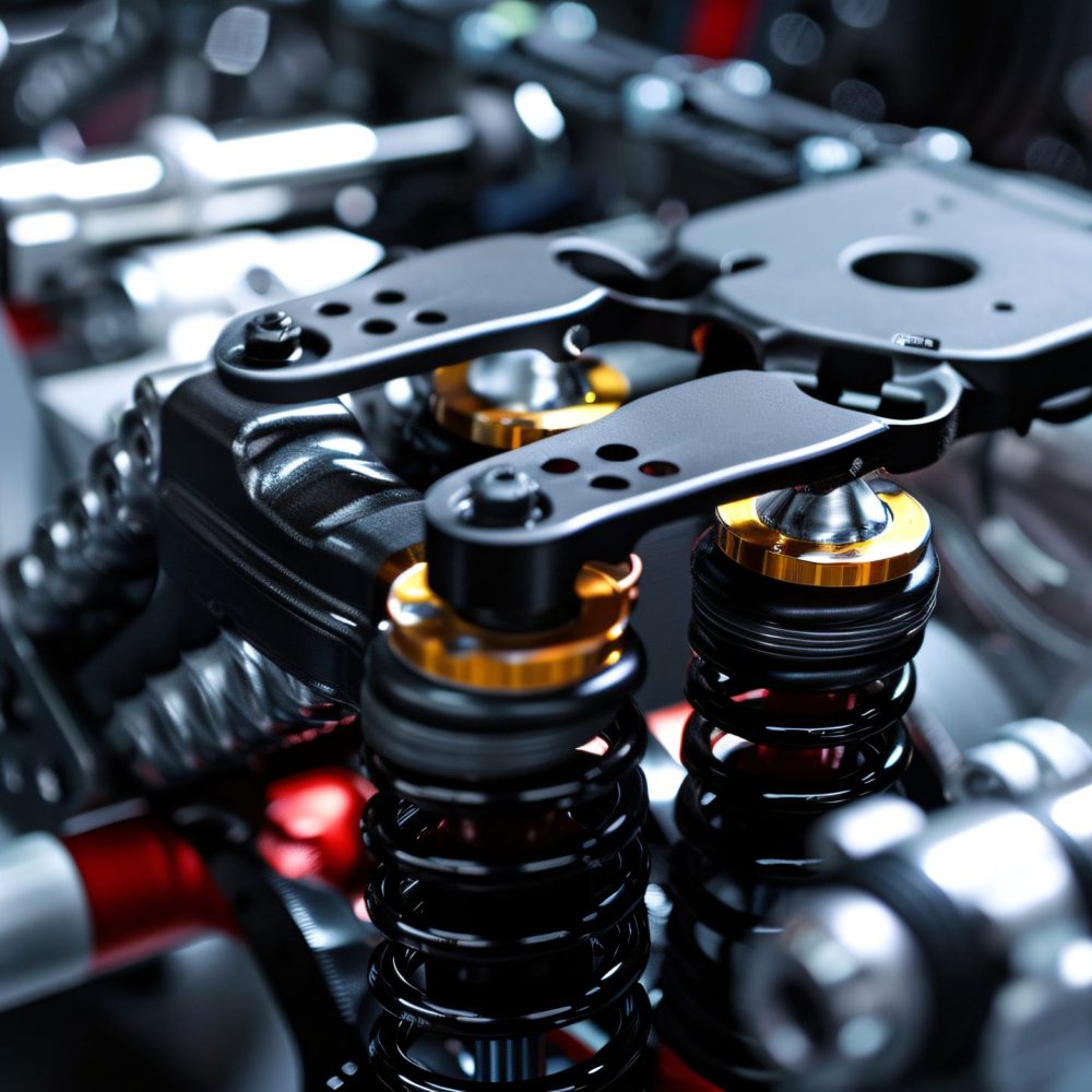 close-up-car-engine-with-top-down-showing-different-parts